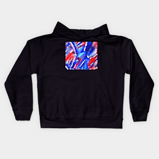 Red White and Blue 2 Kids Hoodie